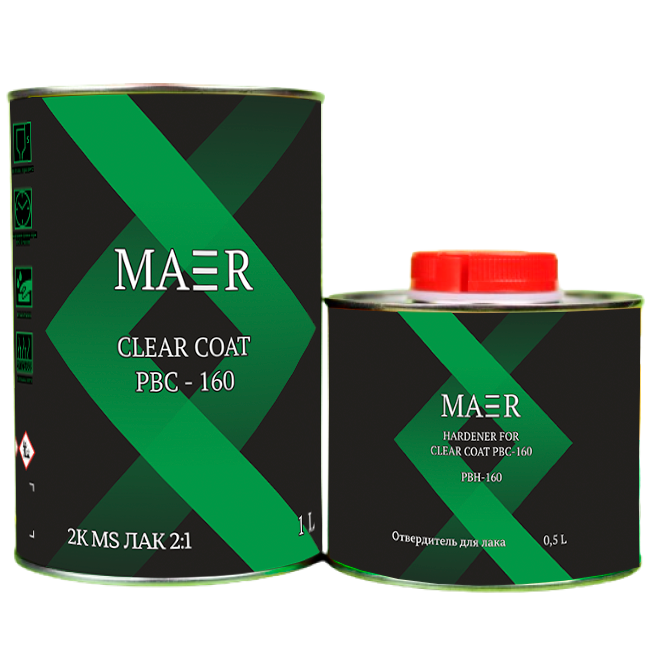 MAER 清漆 2K MS MAER 2:1 PBC-160 图片 – 萨拉托夫 | carpaint.kz