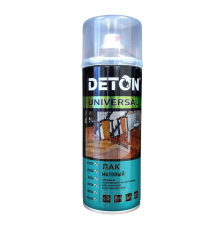 S9029 Varnish Matt universal alkyd aerosol, 520 ml "Deton/Deton Universal"