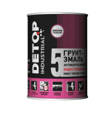 RAL-9003 DETOP No. 5 - 防腐工业底漆磁漆 - 信号白色，0.75l